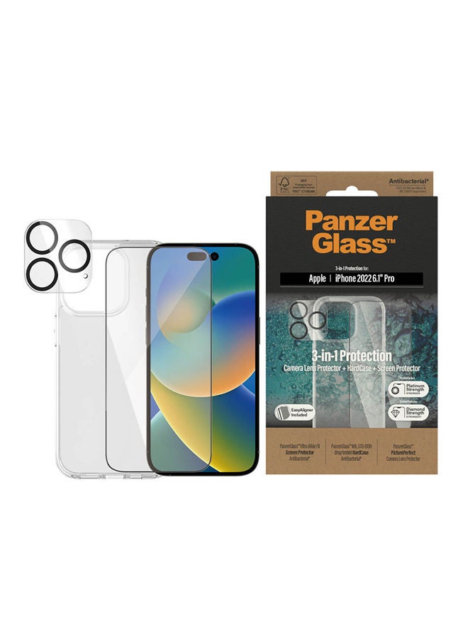 PanzerGlass iPhone 14 Pro protection package - Clear - Image 2