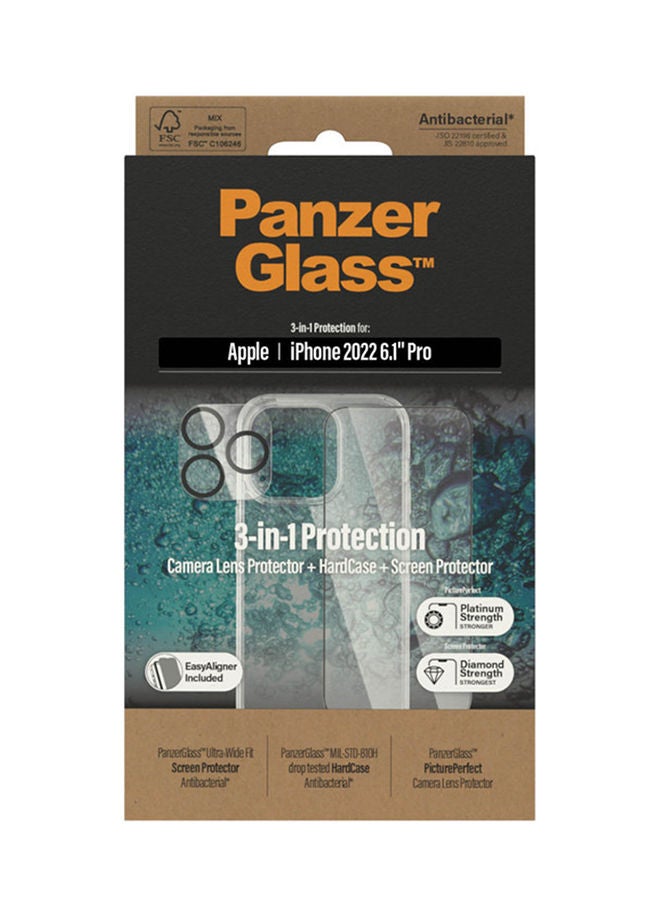 PanzerGlass iPhone 14 Pro protection package - Clear - Image 3