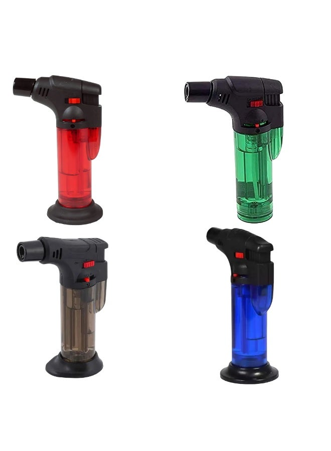 fenix 2 PCS Portable Butane Torch Lighters – Windproof Refillable Jet Flame Lighters for Candles, Grills, Fireplaces, Campfires & More – Multi-Utility Safe Flame Lighter Set  - Image 3
