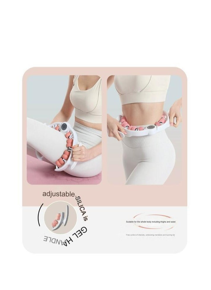 ZHONGOU - Cellulite Massager, Manual Muscle Massager Roller Ring Multi-functional Detachable Leg Beautifier for Leg, Neck, Arm and Buttocks - Image 1