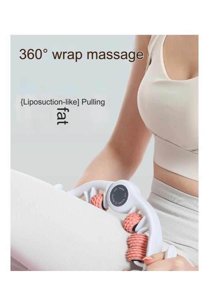 ZHONGOU - Cellulite Massager, Manual Muscle Massager Roller Ring Multi-functional Detachable Leg Beautifier for Leg, Neck, Arm and Buttocks - Image 1