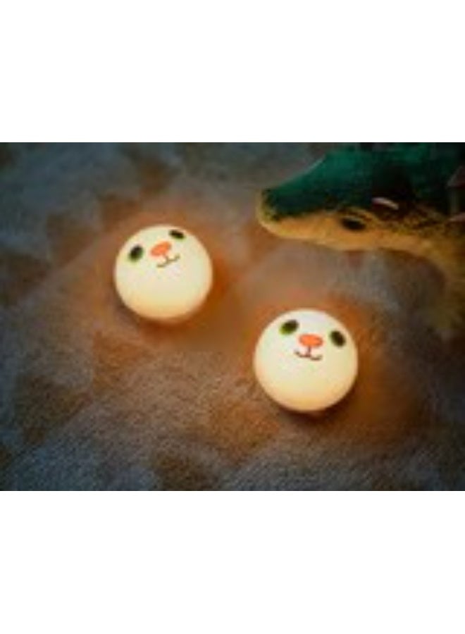 LED night light white rabbit battery operated - Image 2