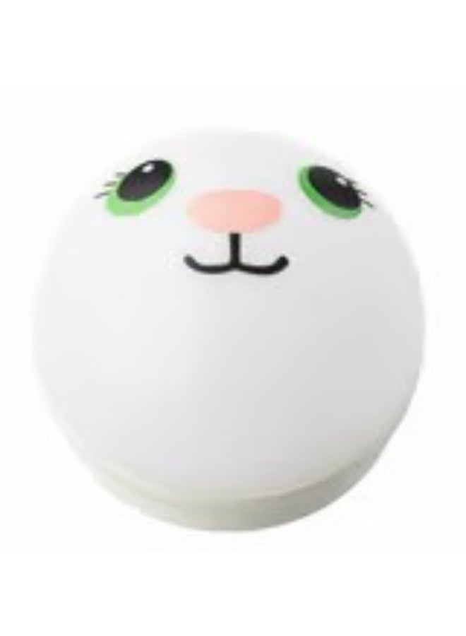 LED night light white rabbit battery operated - Image 1
