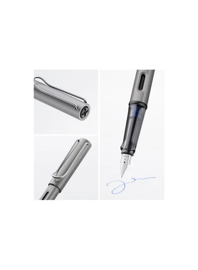 LAMY Lamy Al-Star Fountain Pen Graphite Extra Fine Nib (26-Ef) Graphite