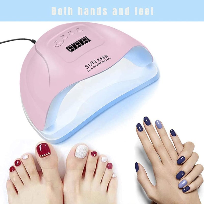 KIRA 120W UV LED Nail Lamp Faster Nail Dryer Gel Polish LightUV Gel Lamp With 36 Light Beads 4 Timer SettingProfessional Curing Lamp for Fingernail and Toenail - Image 4