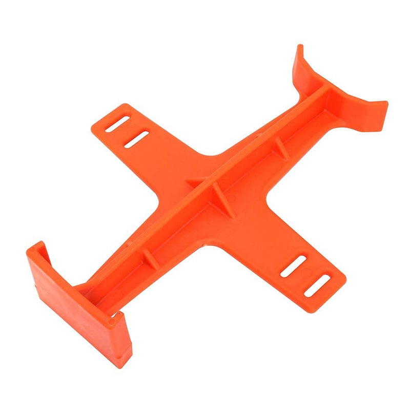 Generic USTPO Universal Motorcycle Fork Guard Suspension Support Brace Transportation Tool Tie Down Seal Saver Protection Plastic For Dirt Bike Motocross Accessories Orange  - Image 2