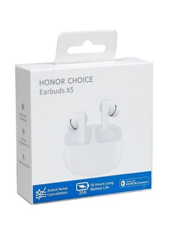Honor Choice Earbuds X5 with a 35 Hour Battery Life and Noise Cancellation White  - Image 4