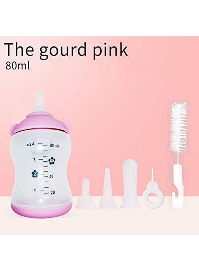 80 Ml Milk Feeding Bottle Set For Puppies, For Cats And Dog, Kitten, Rabbit With Safety Cover (Color May Very 1 Pcs) - Image 2