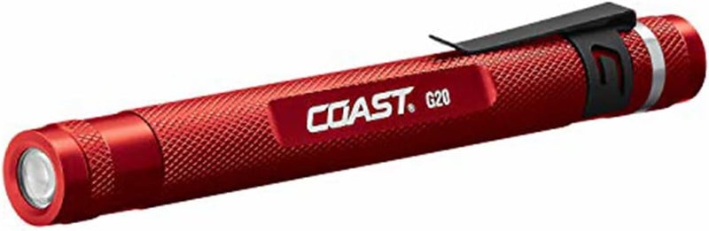 Coast COAST G20 Inspection Beam LED Penlight with Adjustable Pocket Clip and Consistent EdgeToEdge Brightness Red 54 lumens  - Image 5
