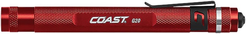 Coast COAST G20 Inspection Beam LED Penlight with Adjustable Pocket Clip and Consistent EdgeToEdge Brightness Red 54 lumens  - Image 4
