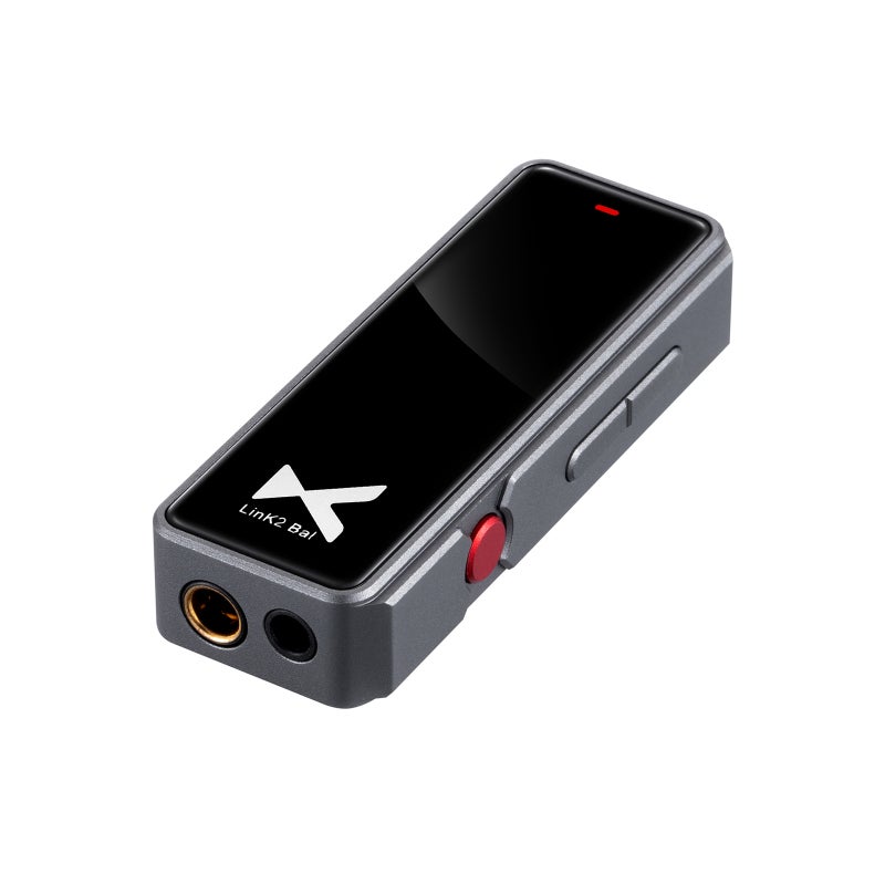 Portable USB DAC & Balanced Headphone Amplifier: Grey Dual CS43131 Chips - 32Bit/384 kHz DSD256 Asynchronous Transmission Multi-Color LED Indicator Hi-Fi Headphone Amp for On-the-Go Audiophiles - Image 1
