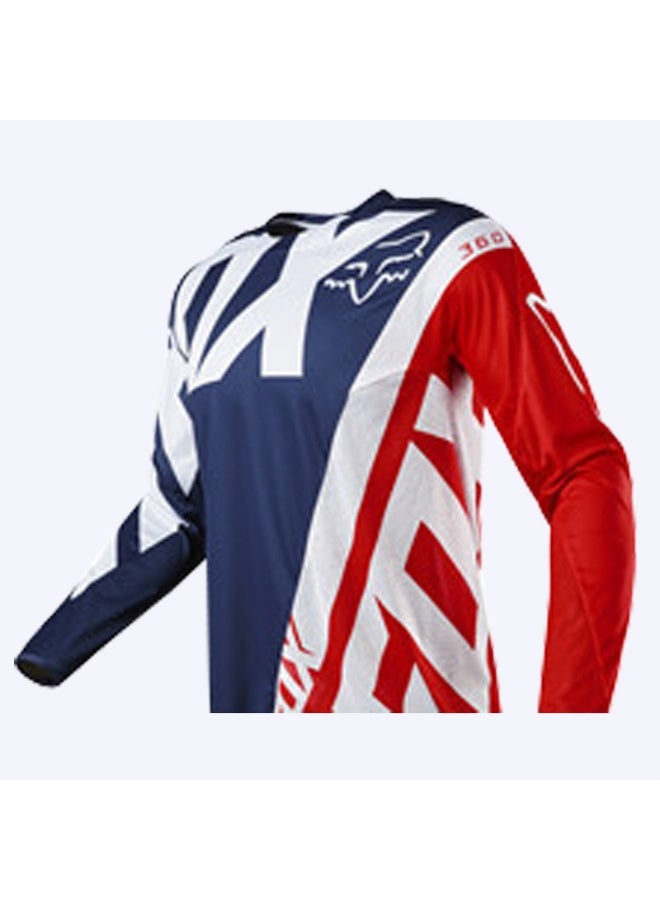 Fox Men's Outdoor Cycling Suit Off-road Road Mountain Bike Cycling Tops - Image 1