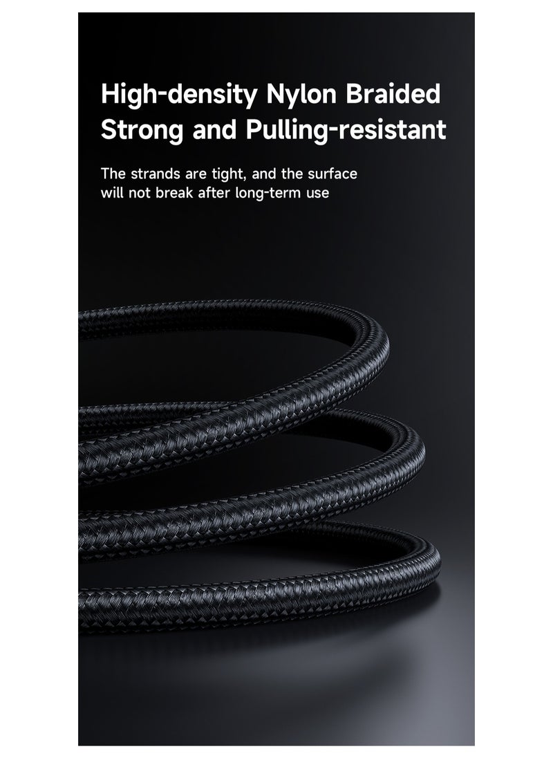 USB-C to Lightning 36W PD Fast Charging Cable with High-Density Nylon and Aluminum Alloy Break and Bending Resistant Compatible with iPhone 15/16 iPad MacBook 1.2m