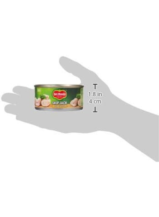 Del Monte سمك التونة سكيب جاك من ديل مونتي في زيت عباد الشمس، 185 جرام (عبوة من 3) - Image 2