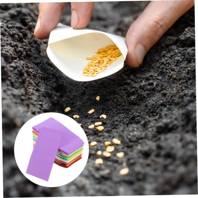 640Pcs Kraft Paper Envelopes Stamps Jewelry Garden Self Adhesive Packets Colors Organizing Items 4 - Image 5