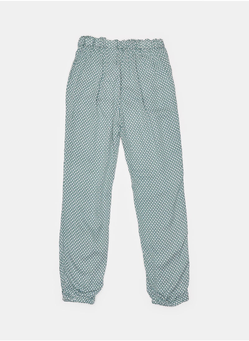 Okaidi Green Pants for Girls  - Image 2