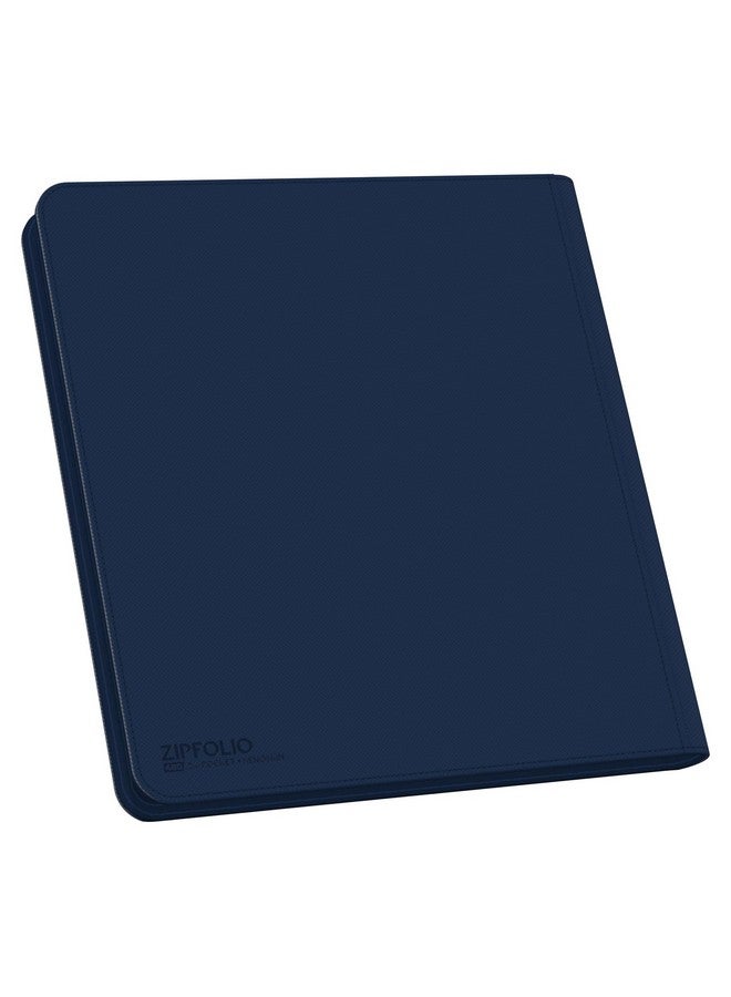 Ultimate Guard Zipfolio 480 - 24 Pocket XenoSkin (Quadrow) Blue - Image 4