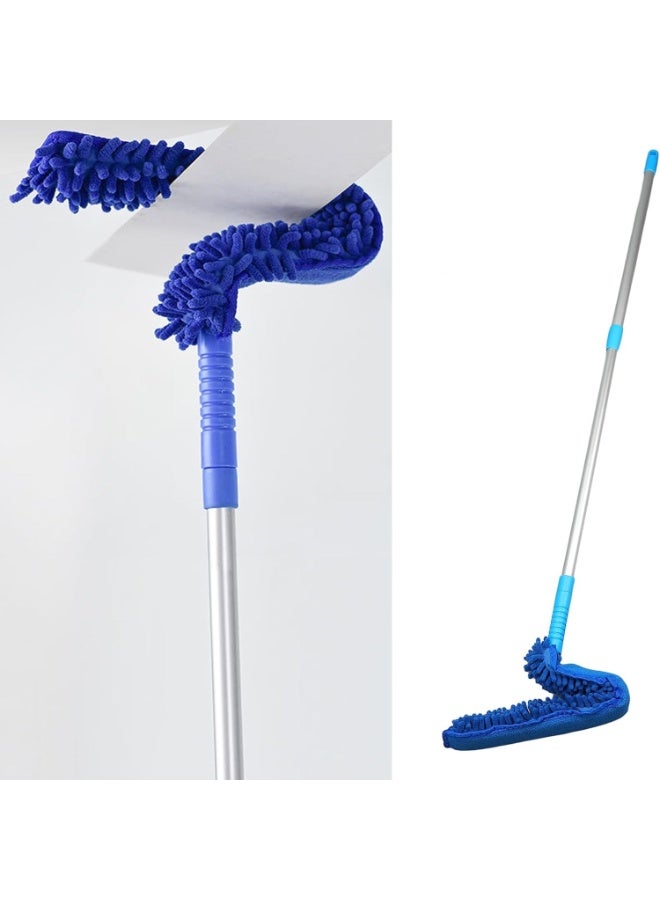DubaiGallery Professional Extendable Microfiber Window Duster with 140cm Handle, 22cm Wide Cleaning Head and Flexible Neck, Ideal for High Windows, Glass Surfaces, Mirrors, Ceilings, Furniture, and Everyday Home Cleaning - Image 5