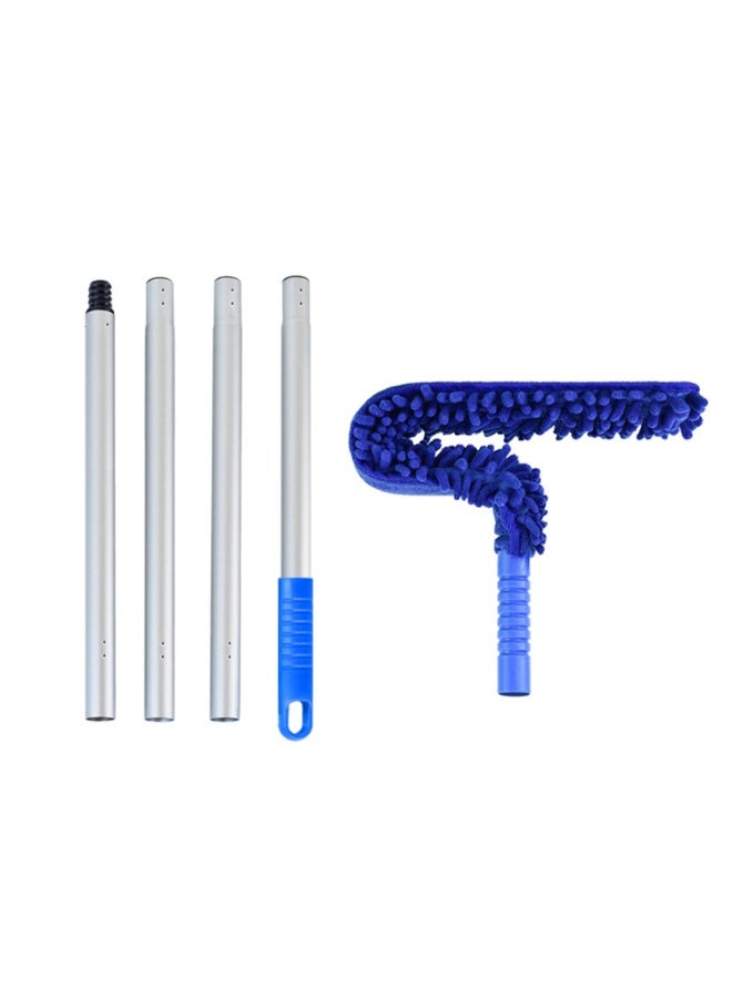 DubaiGallery Professional Extendable Microfiber Window Duster with 140cm Handle, 22cm Wide Cleaning Head and Flexible Neck, Ideal for High Windows, Glass Surfaces, Mirrors, Ceilings, Furniture, and Everyday Home Cleaning - Image 3