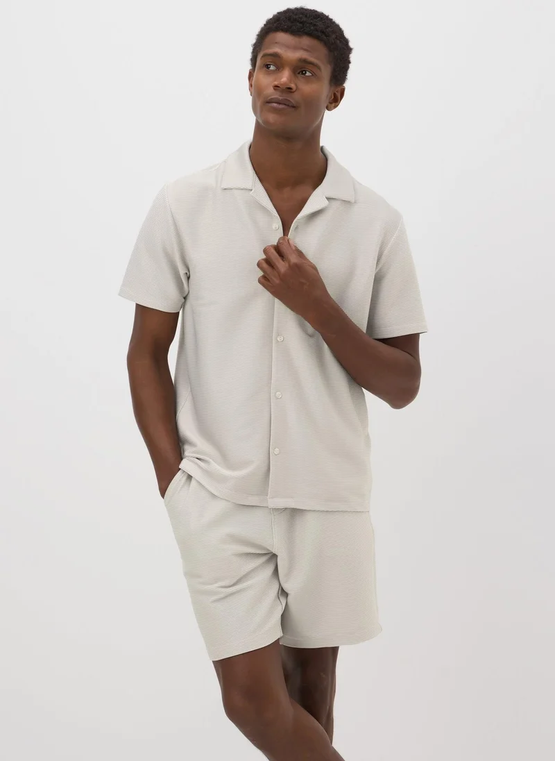 Matalan Stone Smart Ottoman Shirt