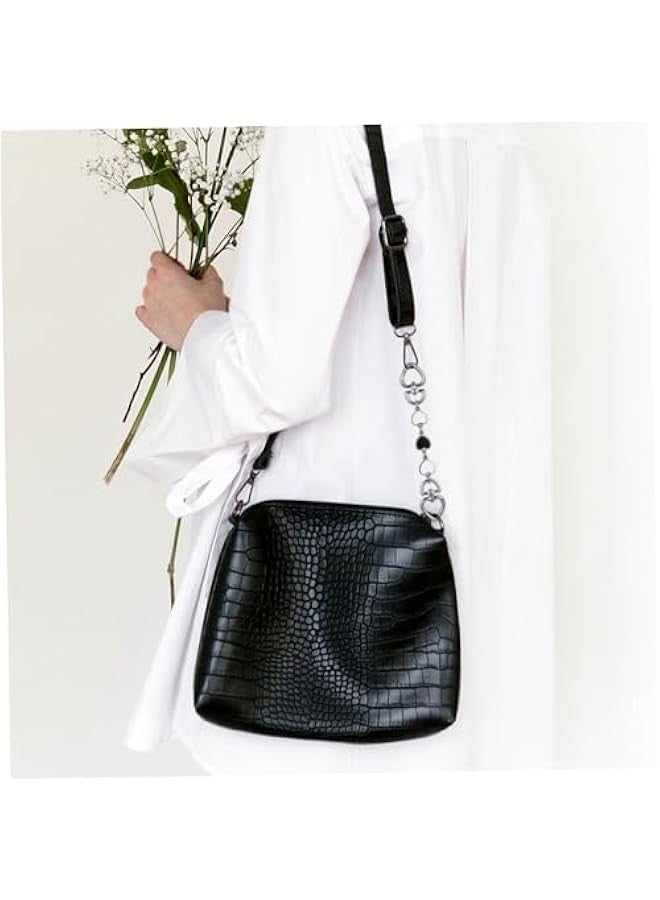 3pcs Bag Extension Chain Bag Chain Bag Extender Strap Chain Purse Strap Women Bag Strap Chain Strap Extender Purse Chain Strap Bag Extender Chain Shoulder Bag Extender Purse Straps  - Image 4