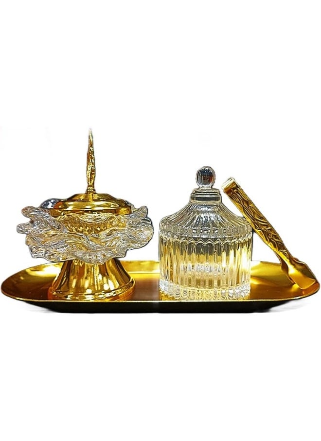 SAQOWARE Saqoware Premium Electric Bakhoor Burner Round | Oud burner | Incense Bakhoor Burner | مبخرة عود,مبخرة بخور | Frankincense Burner | Madkhan | Mabkhara | Bakhoor, Oud Incense Burner  - Image 5