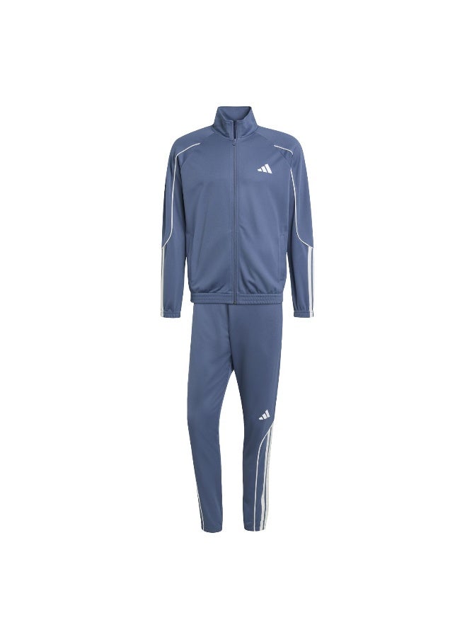 Adidas M 3S Stadium Ts Blue Training Suits For Men XS - Image 1