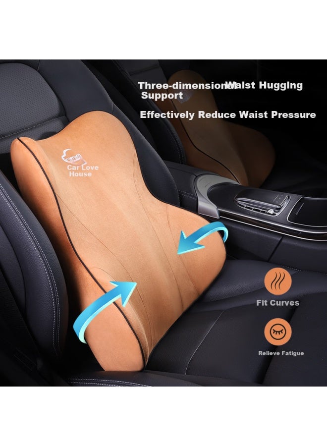 Icaroom Car Headrest And Lumbar Support, In-car Headrest And Lumbar Cushion, Neck Support Pillow For Vehicles - Image 3