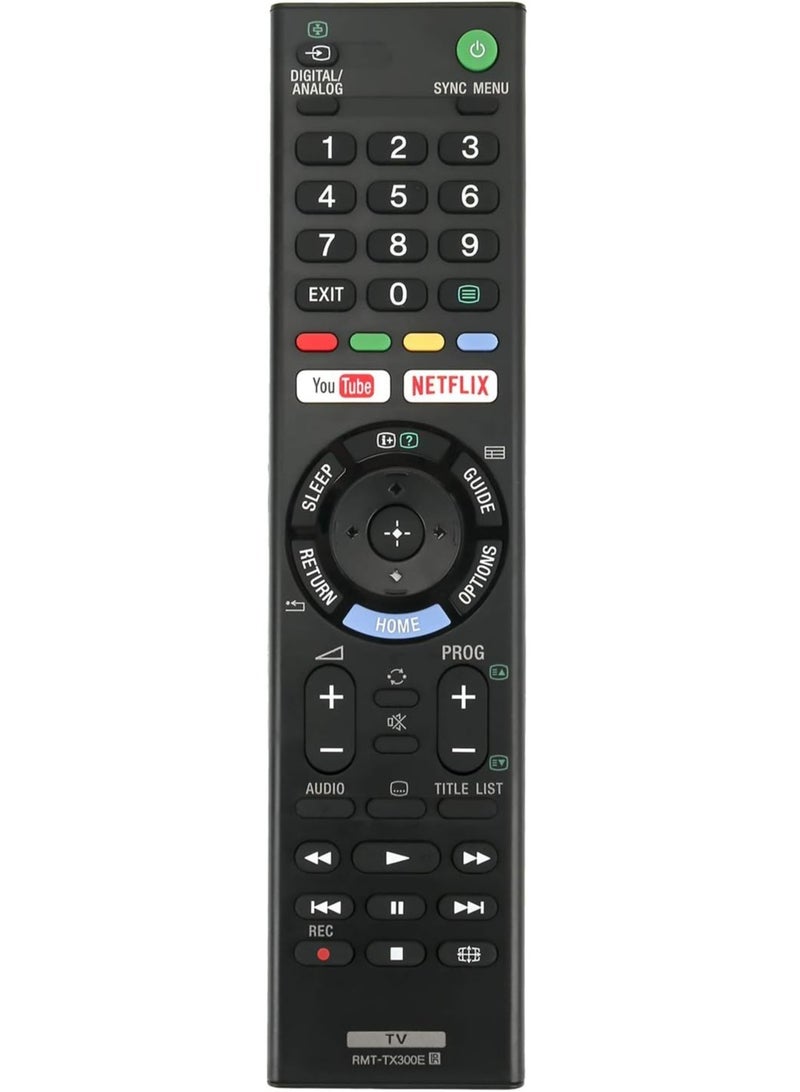 New Replacement Remote Control, Remote Control Fit, Universal Remote Control Compatible with Sony TV KD-65X7000F KD-55X7077F KD-55X7000F KD-49X7077F KD-49X7000F KD-43X7000F KD-70X6700E - Image 2