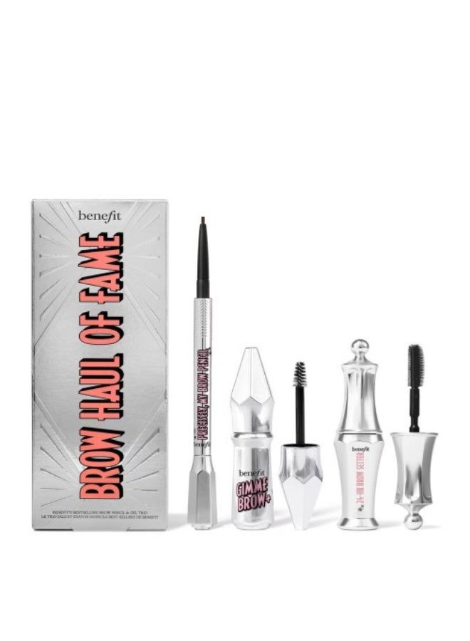 Benefit Cosmetics Brow Hill of Femme Set - 4 Deep Brown