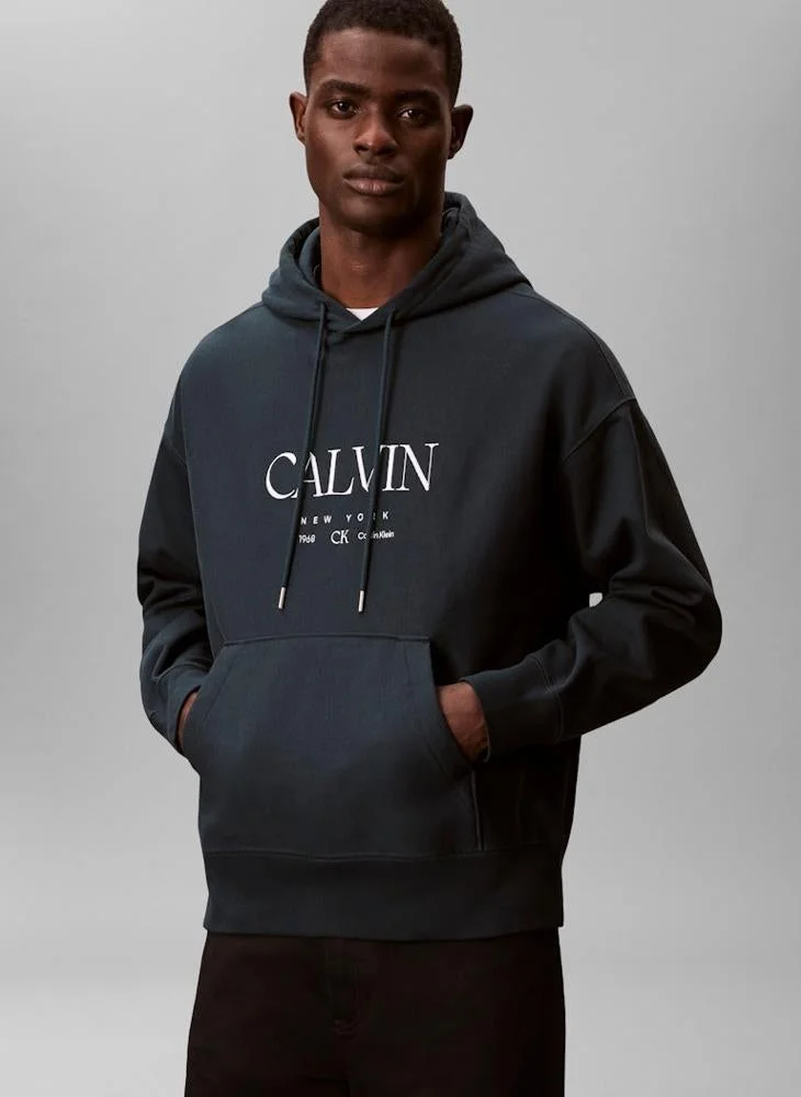 CALVIN KLEIN Graphic Pullover Hoodie