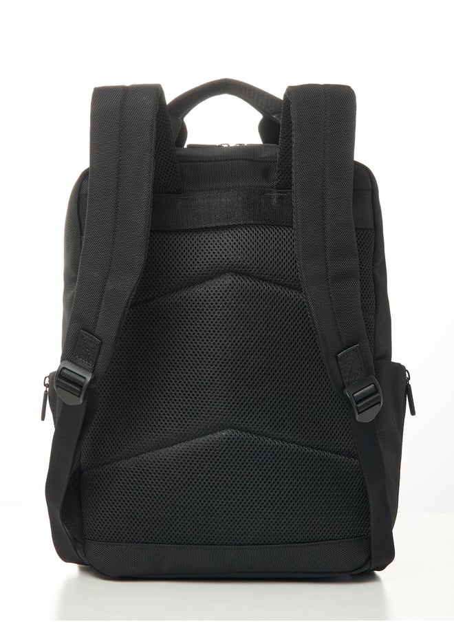Lee Cooper Applique Backpack with Adjustable Strap and Zip Closure - 41x28x13 cm  - Image 4