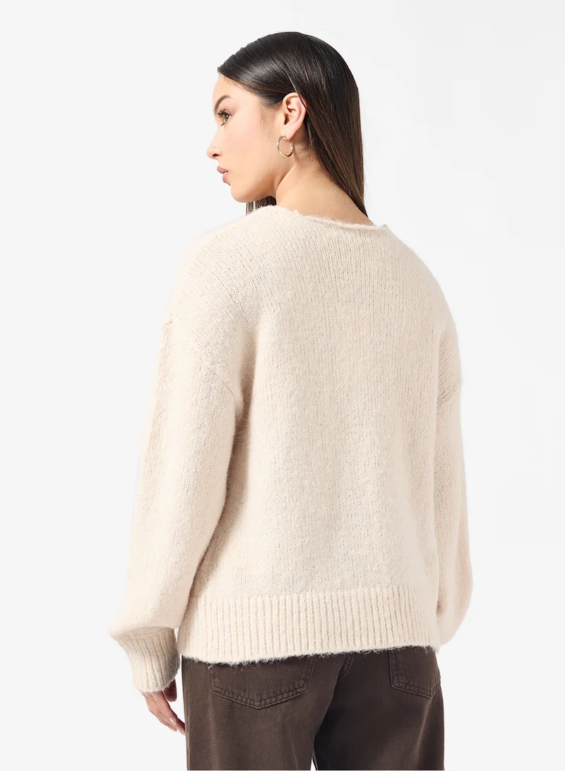 ONLY Onlmaggie Knited Buttoned Cardigan