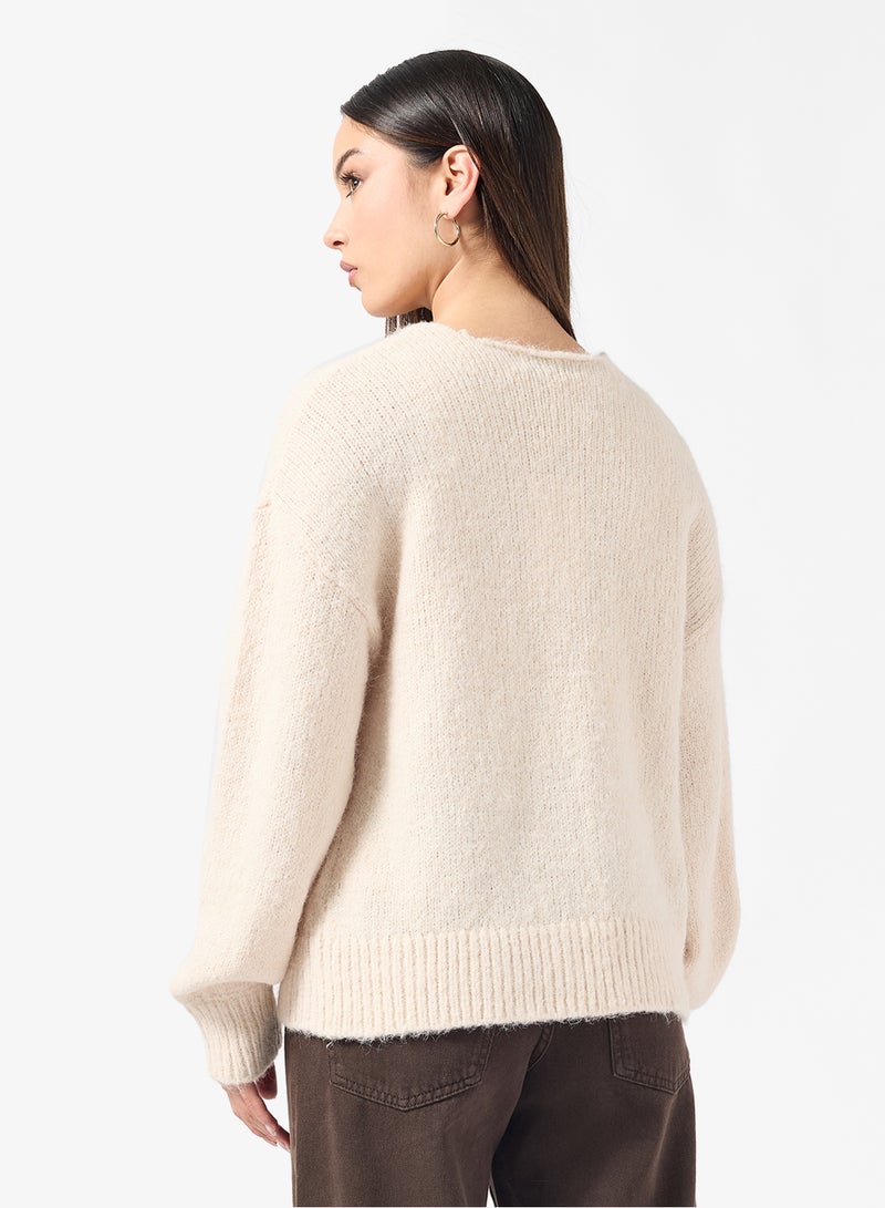 ONLY Onlmaggie Knited Buttoned Cardigan - Image 2