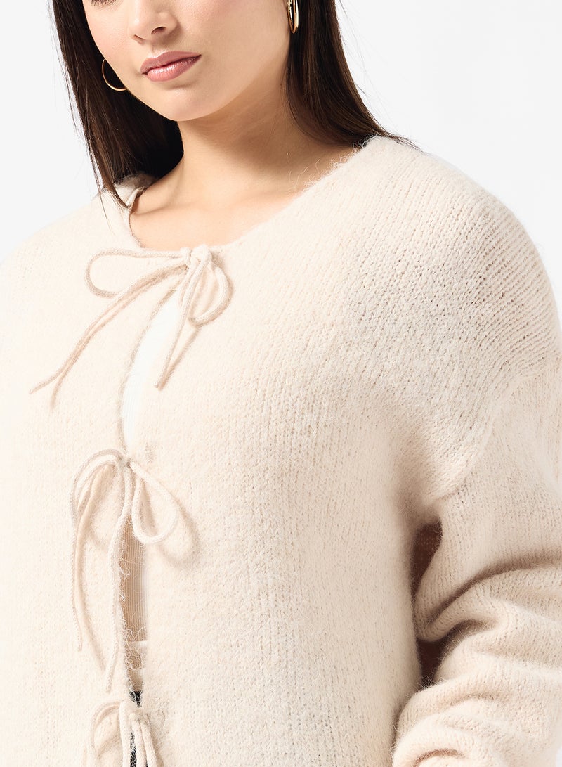 ONLY Onlmaggie Knited Buttoned Cardigan - Image 3