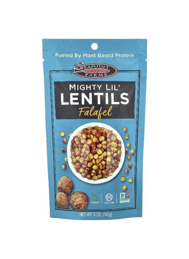 SEAPOINT FARMS Seapoint Farms, Mighty Lil' Lentils, Falafel, 5 oz (142 g)  - Image 1
