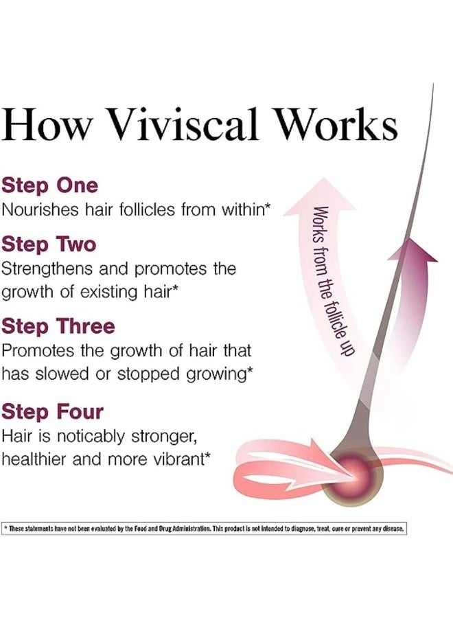 Viviscal Strengthening Hair Conditioner for Women with Biotin, Marine Collagen & Keratin, Promotes Thicker, Healthier Hair –250ml - Image 4