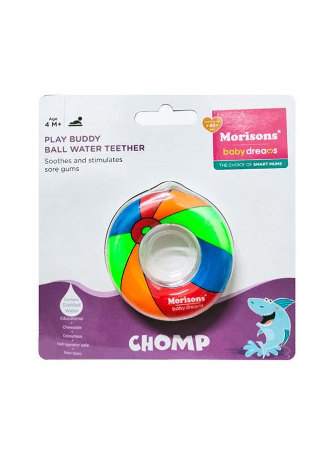 Morisons Baby Dreams Cool Buddy Toy Water Filled Teether Pacifier - Ball  - Image 1