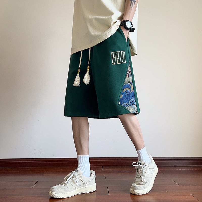 2024 summer new interior plus size pineapple bear shorts M-5X HK24290-P35 - Image 1