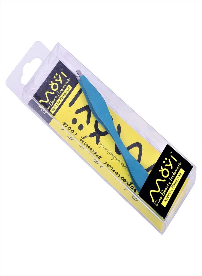 موي مجموعة MOYI™ لتطبيق الرموش الصناعية، ملقط ذو طرف مائل مع مشط للحواجب، أداة ملقط 2 في 1 ذات طرف مائل لإزالة شعر الحواجب والوجه (مجموعة من 3 قطع) - Image 5