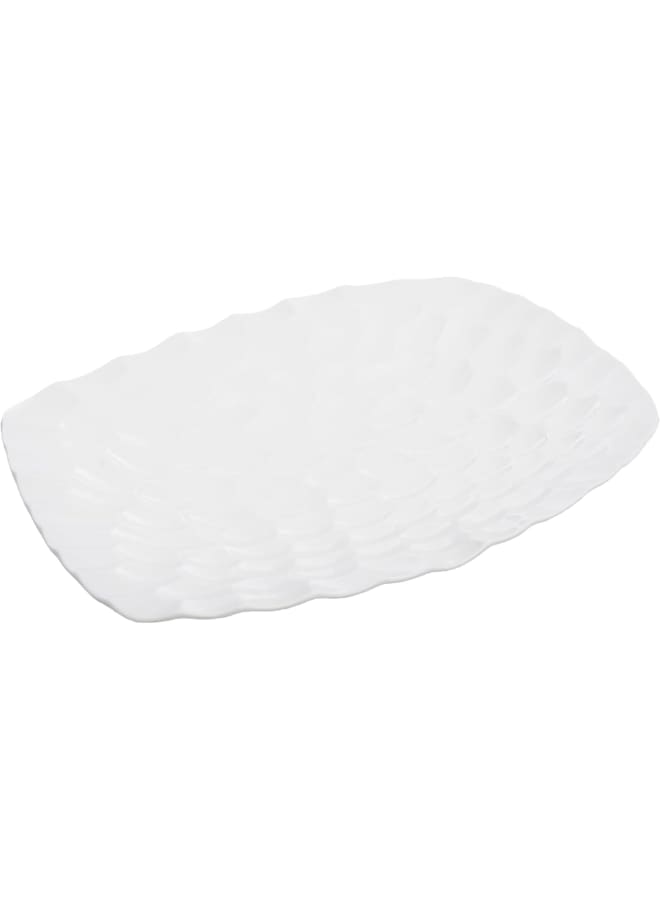 Rosa By Fathy Mahmoud Rectangular Service Dish, 40 Cm Size - Image 2