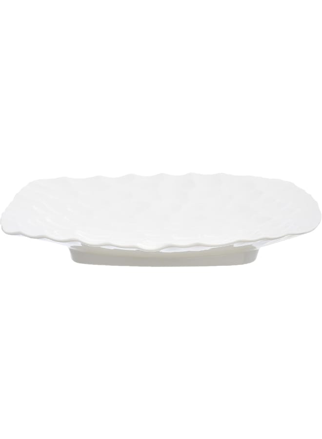 Rosa By Fathy Mahmoud Rectangular Service Dish, 40 Cm Size - Image 1