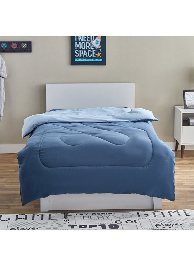Home Box Vera Reversible Microfibre Single Comforter - 135x220 cm  - Image 2