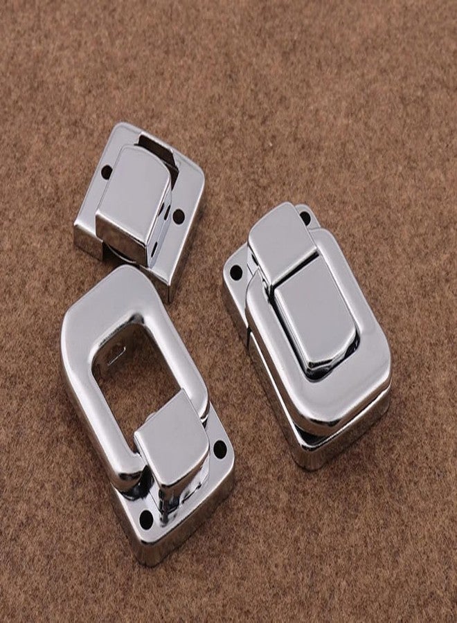 MEDBUDDY Spring Loaded Case Chest Toggle with Mounting Screws Catch Latch Lock Toggle Suitcase Box Case Metal Toggle Latch Catches for Wodden Box, Small Cabinate and DIY Projects (Pack of 2) - Image 2