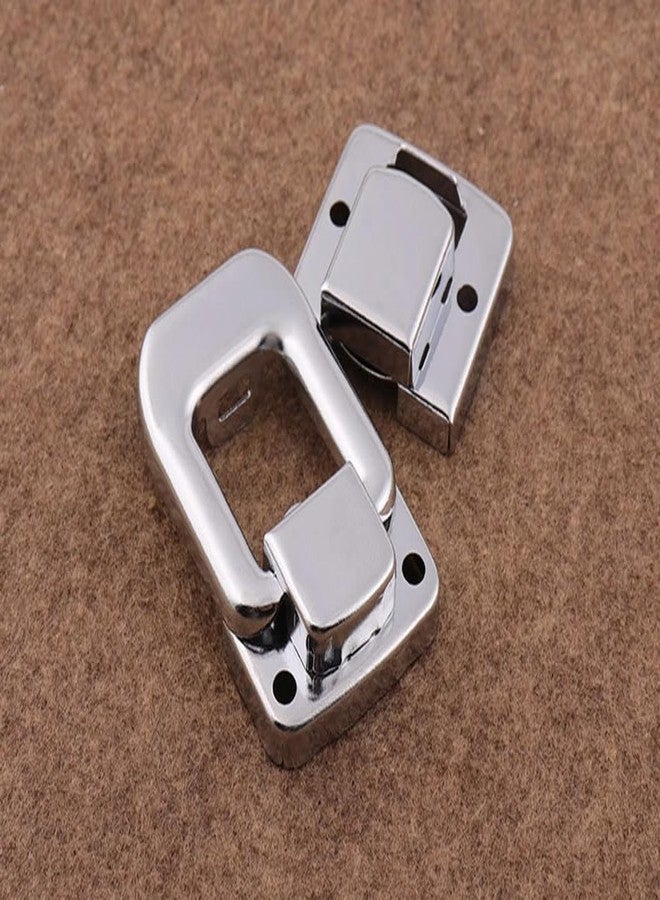 MEDBUDDY Spring Loaded Case Chest Toggle with Mounting Screws Catch Latch Lock Toggle Suitcase Box Case Metal Toggle Latch Catches for Wodden Box, Small Cabinate and DIY Projects (Pack of 2) - Image 3