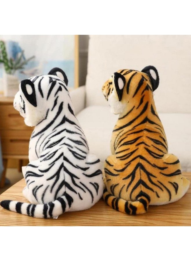 Tickles Tickles Siberian Tiger Soft Stuffed Plush Animal Toy for Kids Birthday Gifts (Color: White: Size: 35 cm)  - Image 5