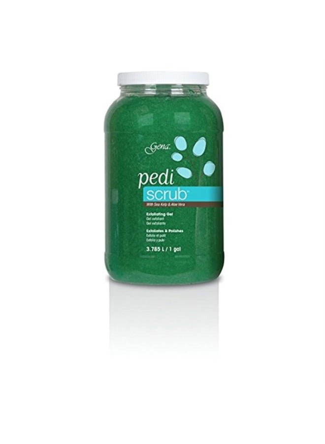 جل تقشير القدمين، 128 أونصة سائلة، مقشر، مريح، للقدمين، اليدين، مقشر