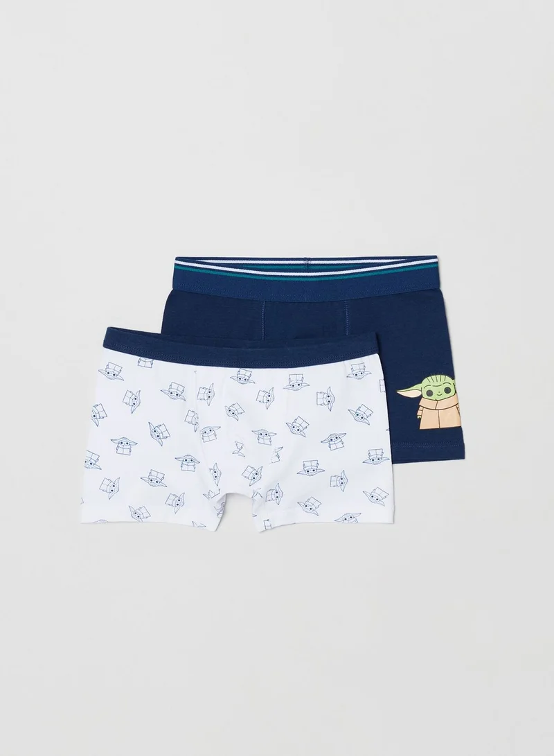 Ovs Kids 2 Pack Printed Briefs