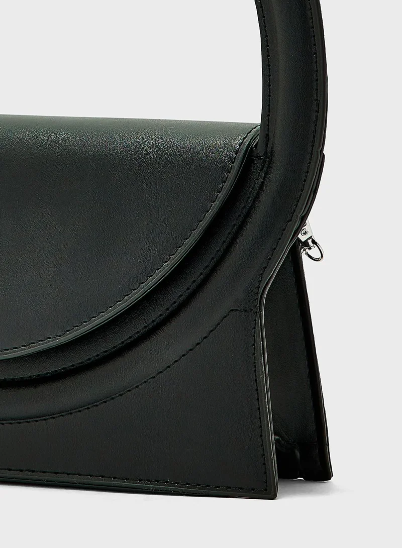 Ginger Rounded Handle Satchel Bag