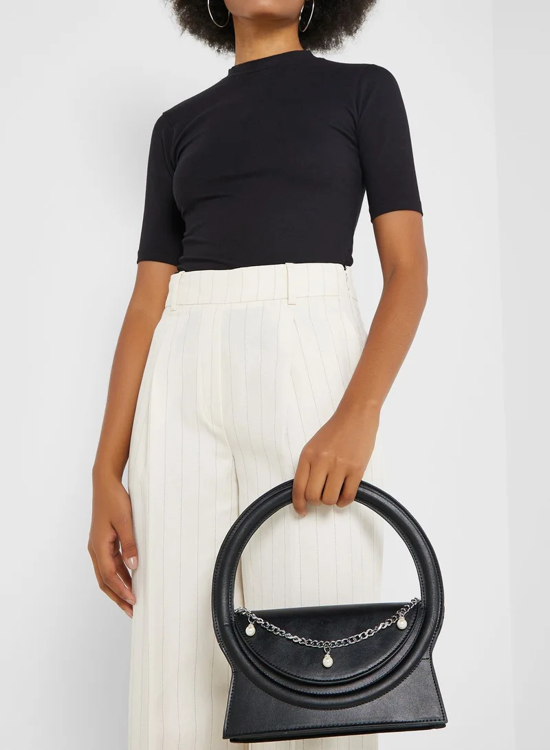 Ginger Rounded Handle Satchel Bag